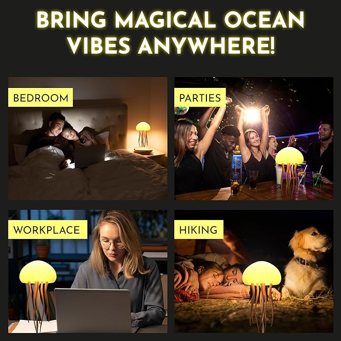 Ecofix Floating Jellyfish Light Lamp