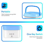 Semi Automatic Folding 2kg Top Loading Mini Washing Machine with Dryer Deep Cleaning