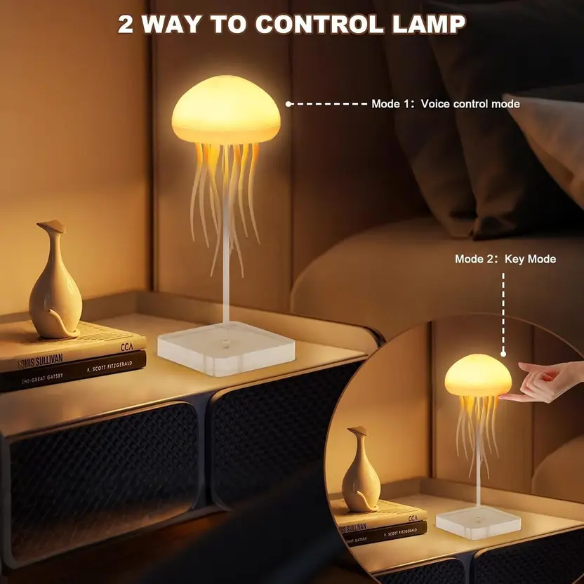 Ecofix Floating Jellyfish Light Lamp