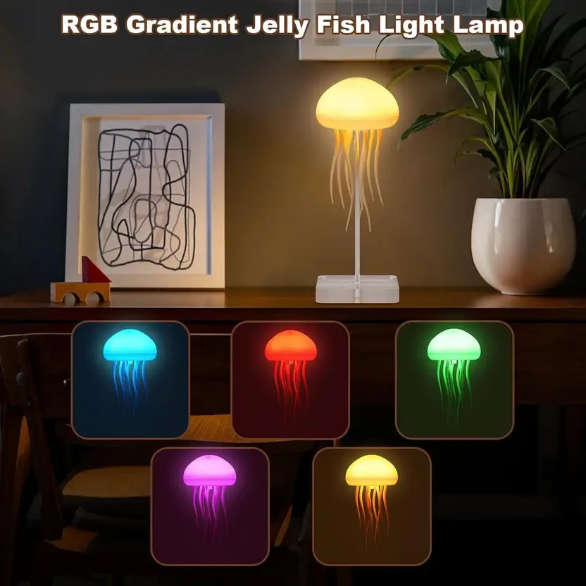 Ecofix Floating Jellyfish Light Lamp